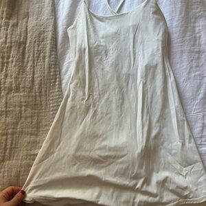 White tennis dress